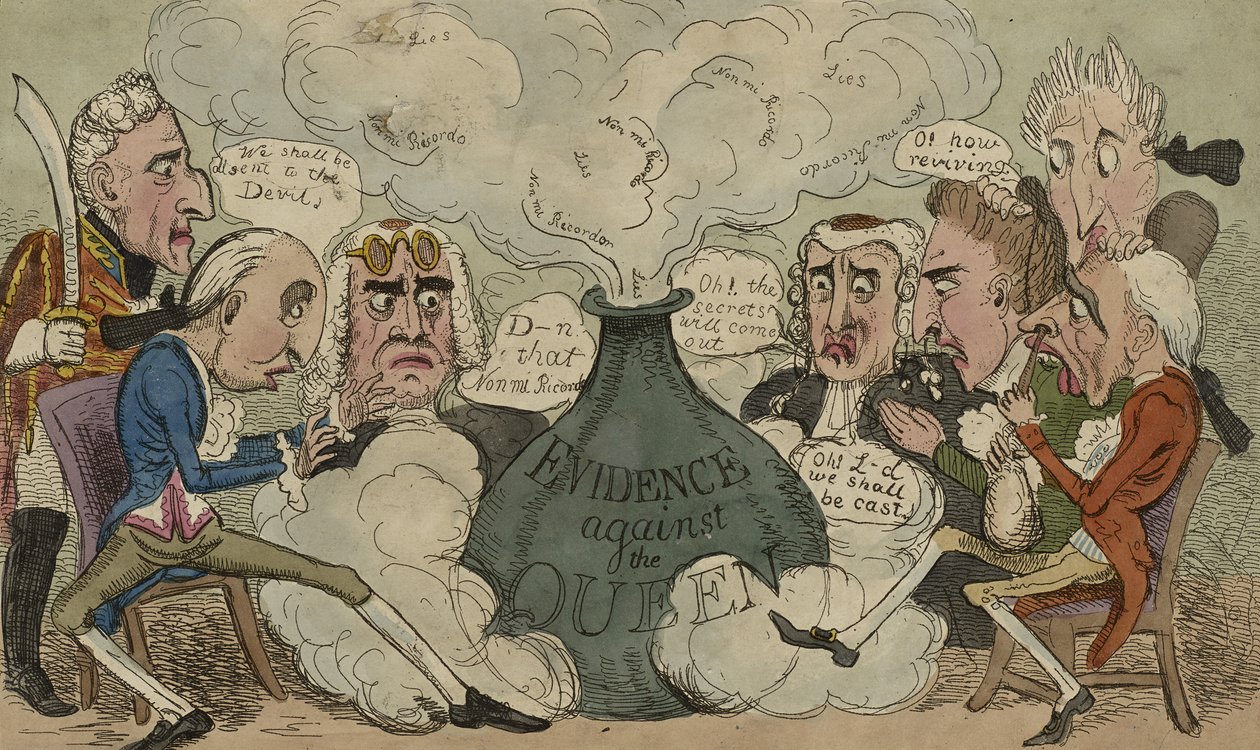 Láhev kouře nebo píseň Sixpence, 1820 od John Marshall