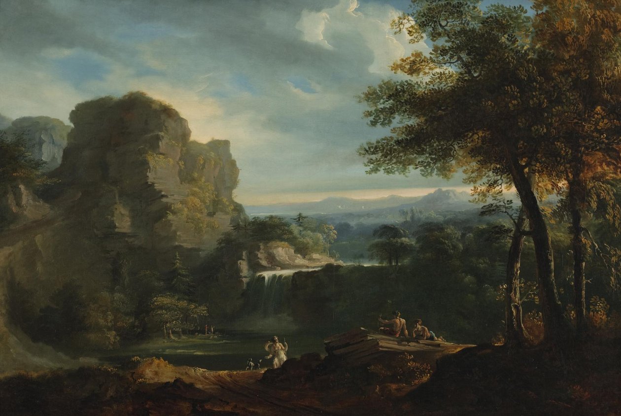 Arkádská krajina od John Martin