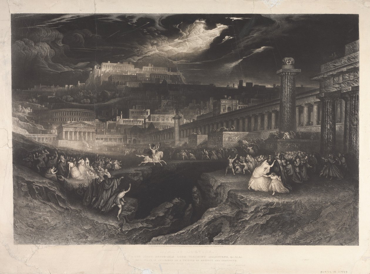 Marcus Curtius od John Martin