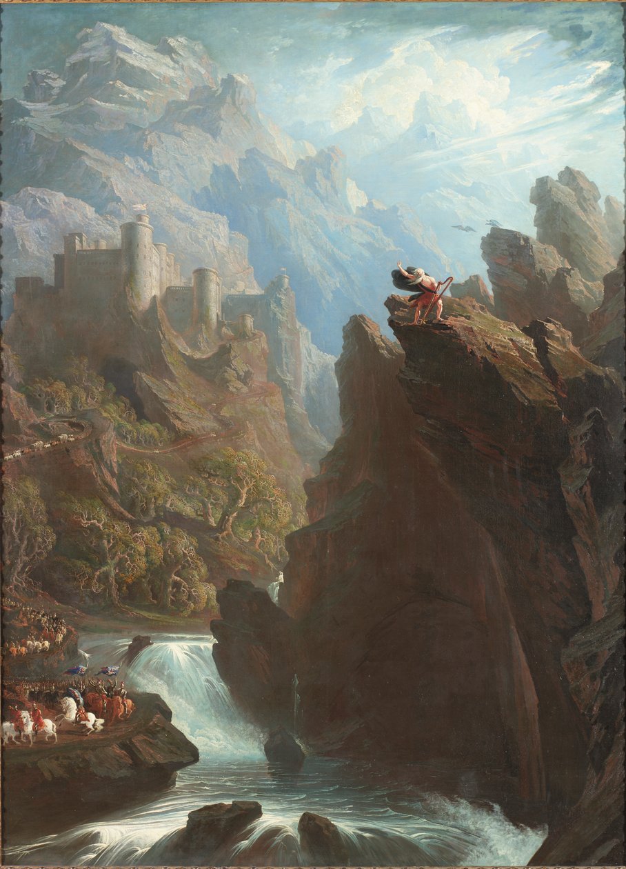 Bard, kolem roku 1817 od John Martin