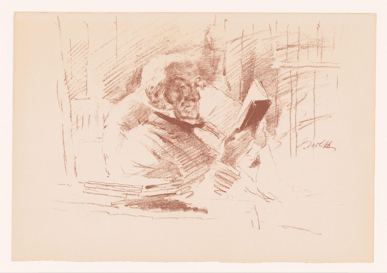 Portret van Mr. Gladstone od John Mc Lure Hamilton