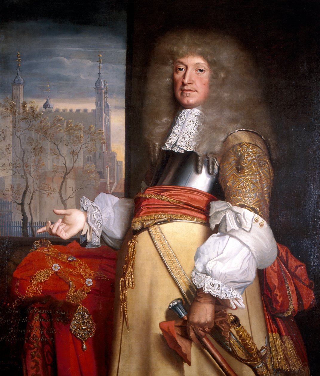 Sir John Robinson, primátor 1662. od John Michael Wright