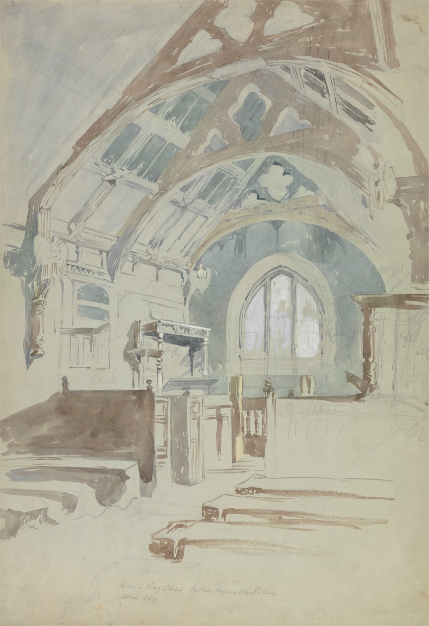 Interiér Rag Chapel, Sir Robert Vaugn