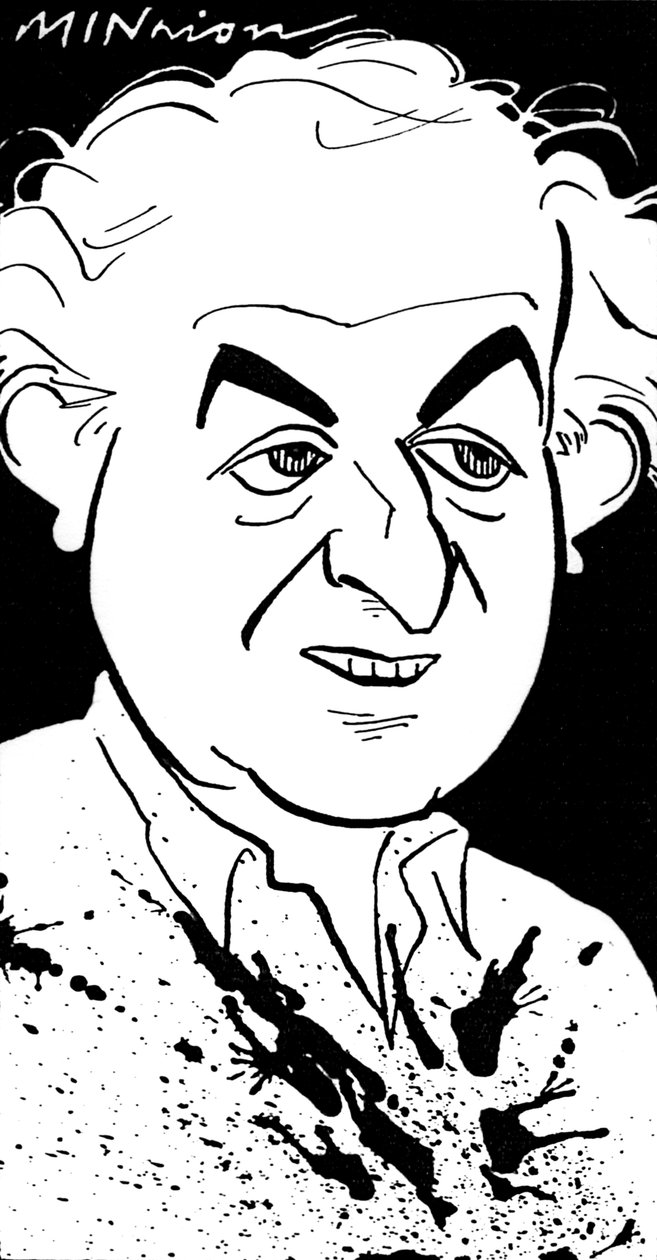 Ralph Steadman, karikatura John Minnion od John Minnion