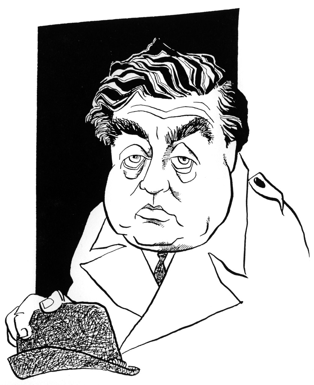 Tony Hancock, karikatura John Minnion od John Minnion