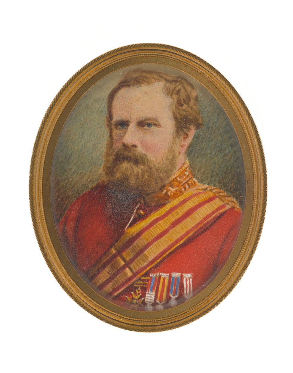 Generálporučík David Pott (1812-1881) ve štábní uniformě od John Moffat