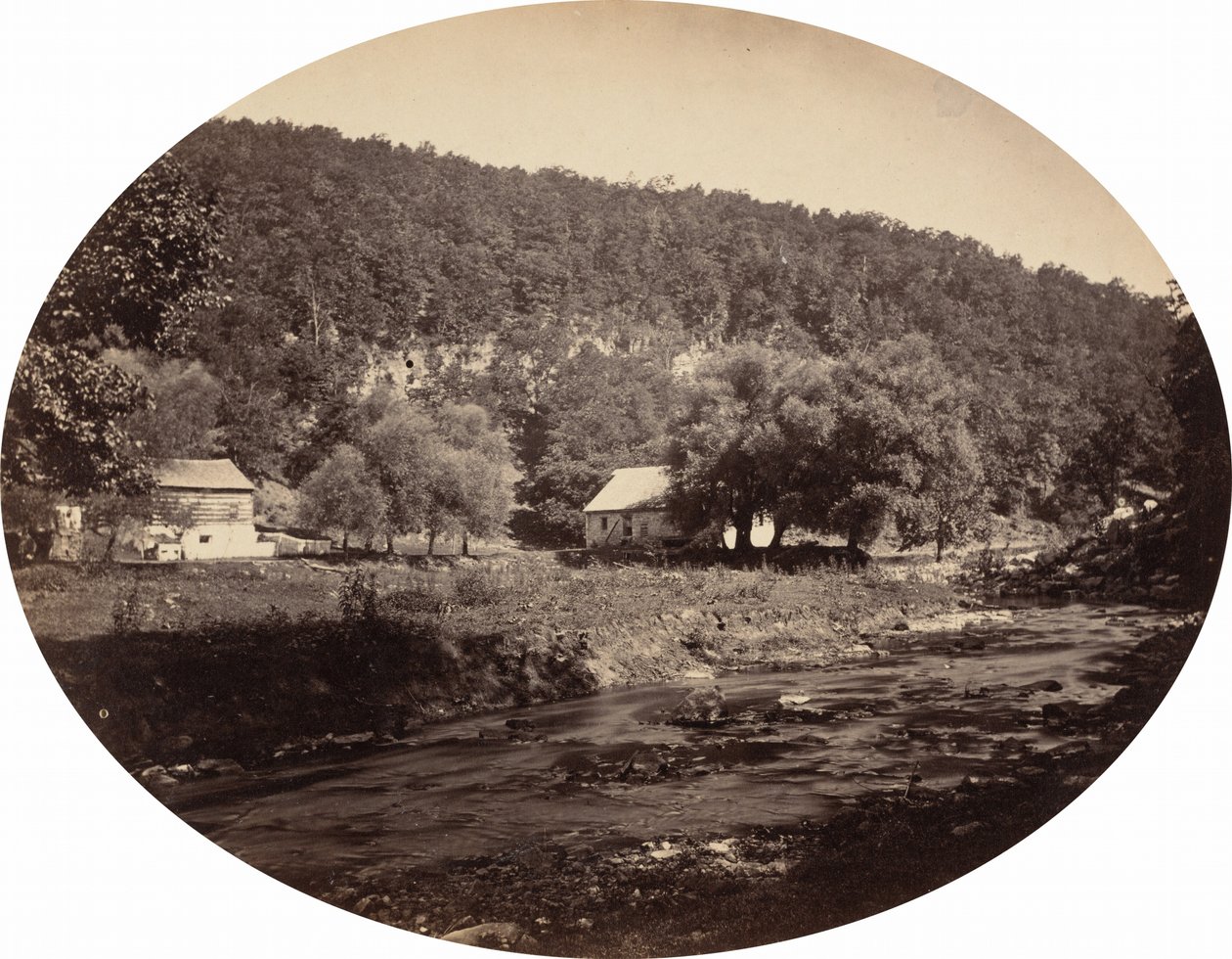 V Bedford Springs, asi 1866 (foto) od John Moran