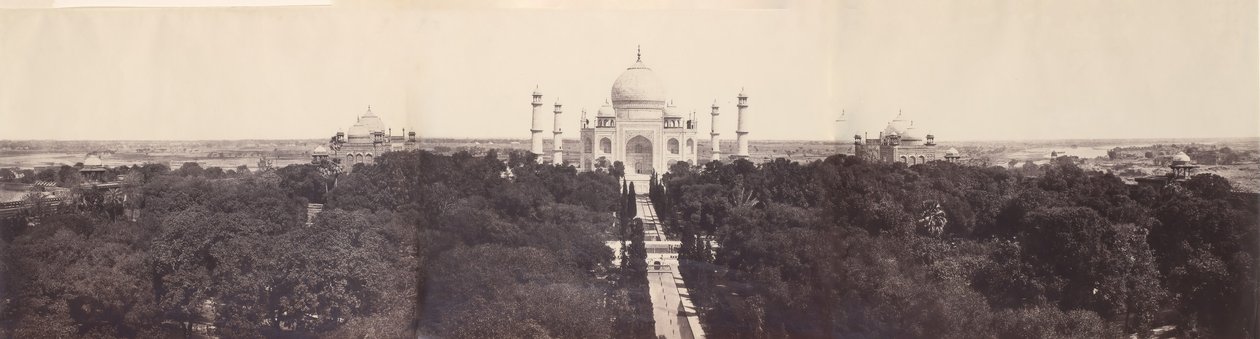 [Tádž Mahal z brány], leden-březen 1864. od John Murray