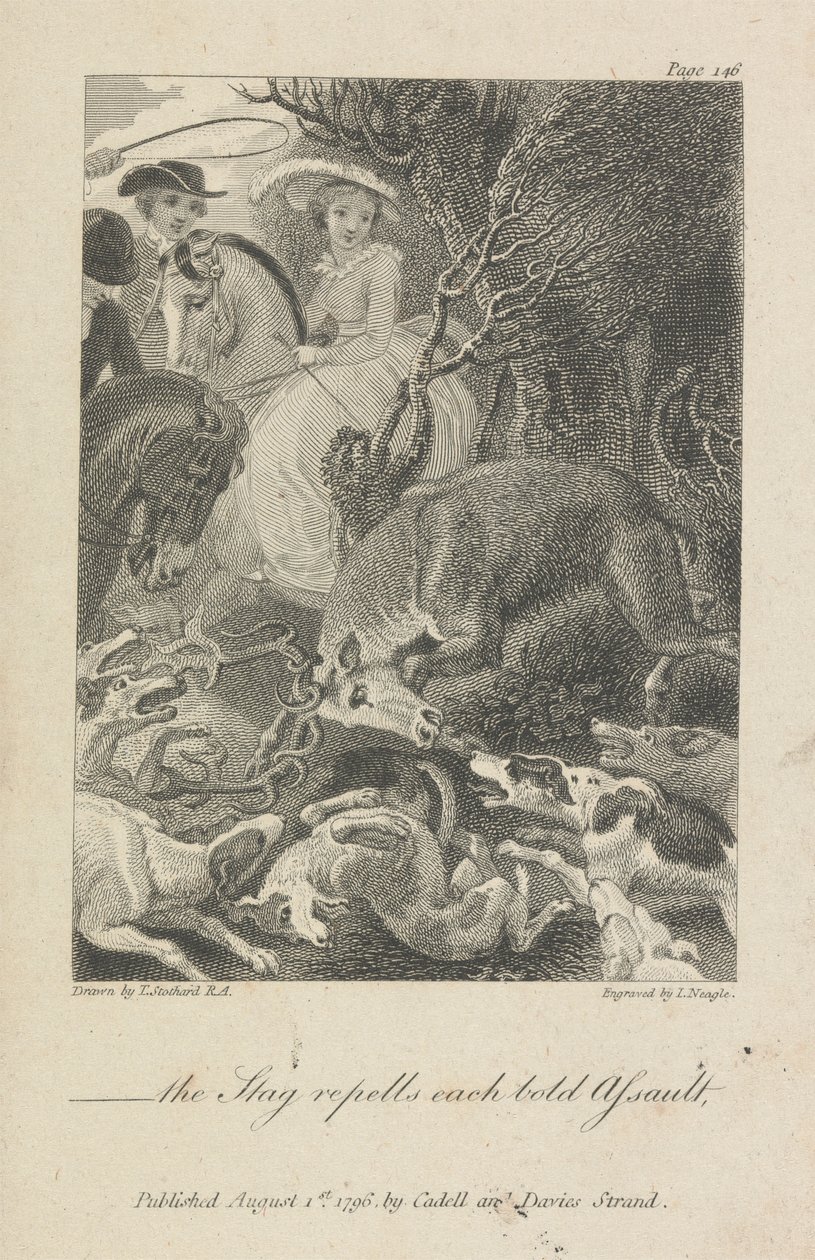 "-Stag odrazí každý smělý útok." od John Neagle
