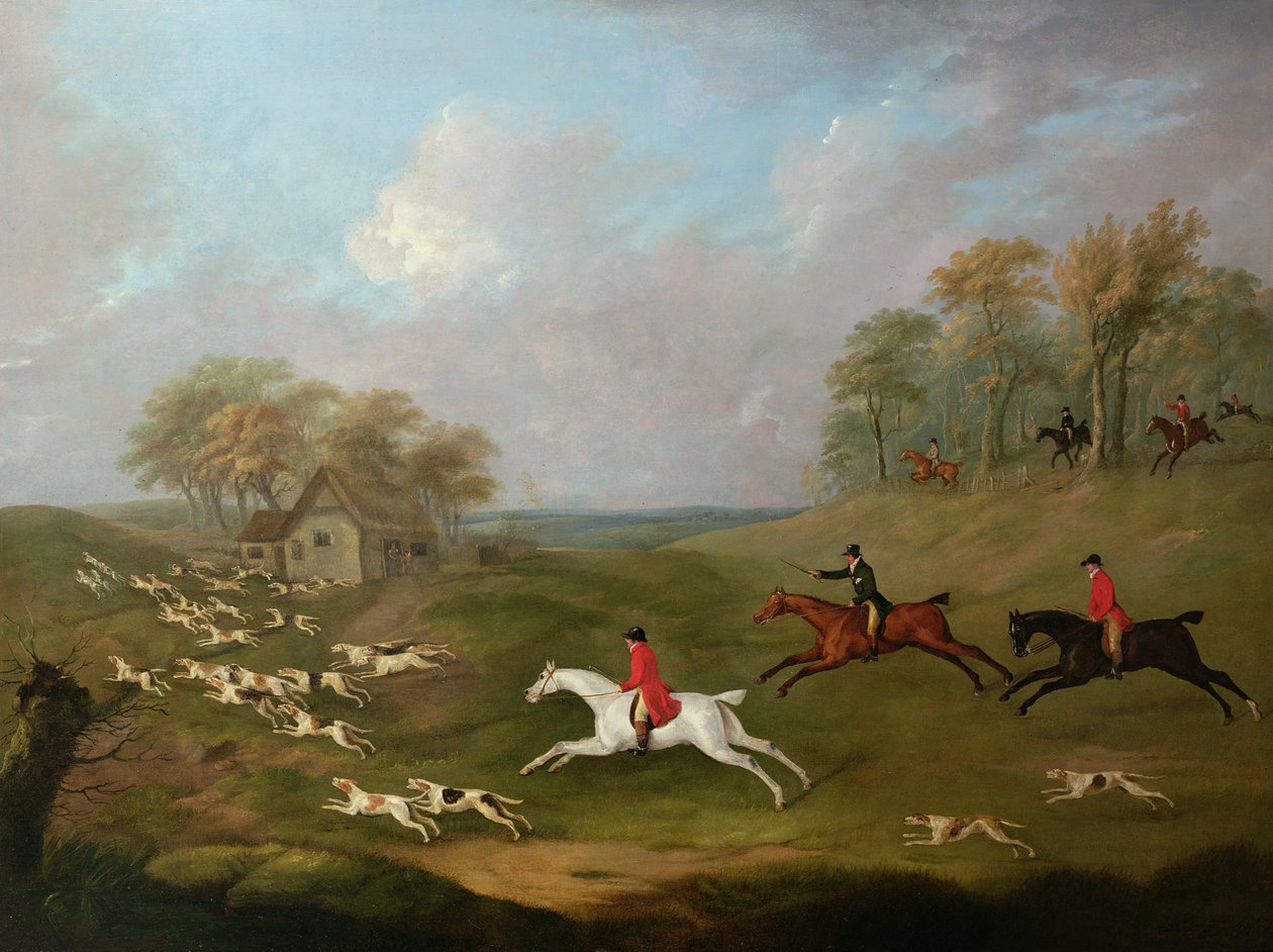 Going to Covert (olej na plátně) od John Nott Sartorius