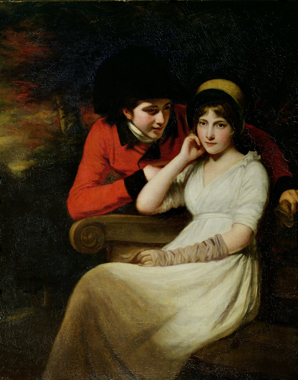 Námluvy v parku, 1797 od John Opie