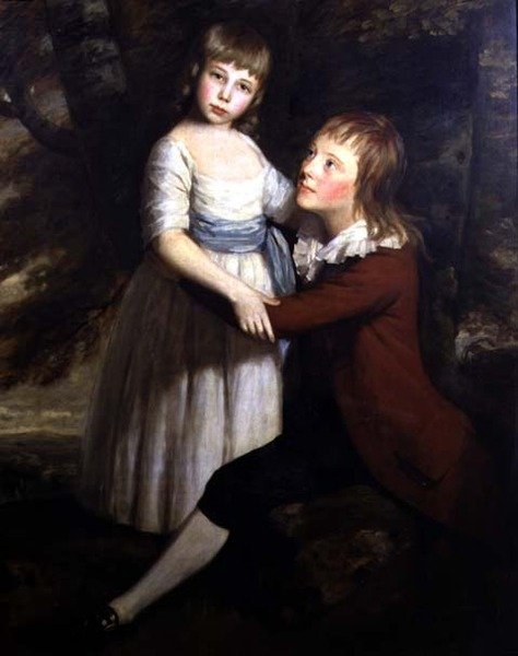 Henry a Frances Readovi z Walthamstow, asi 1783 od John Opie