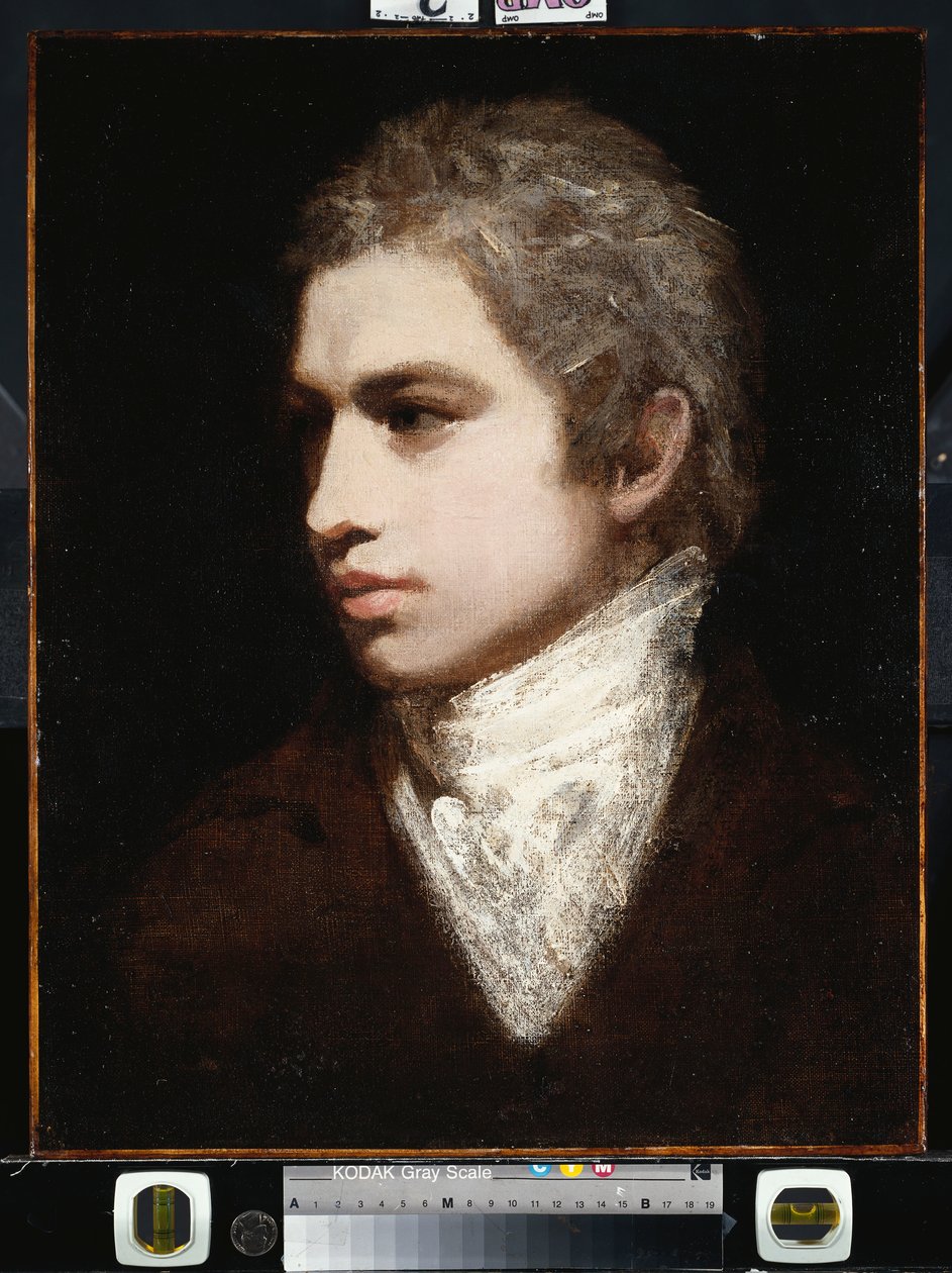 Portrét gentlemana, o kterém se říká, že je Samuel Taylor Coleridge od John Opie