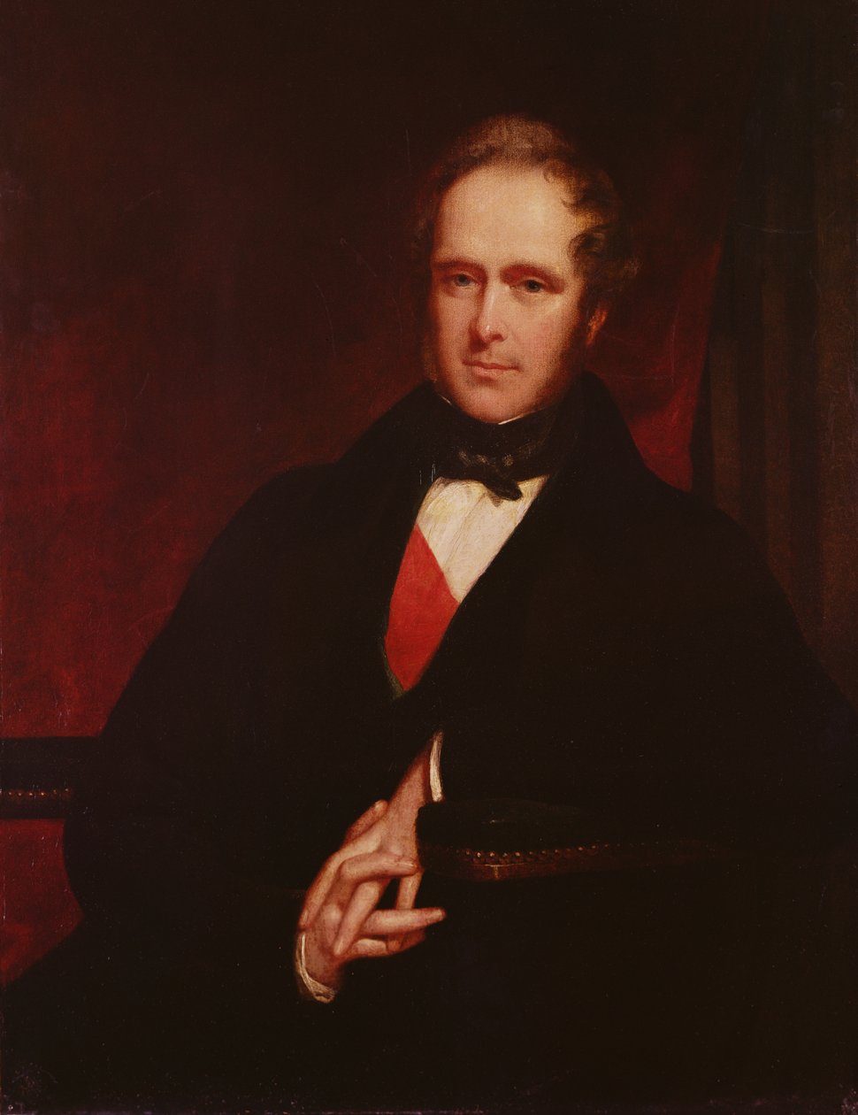 Portrét Henryho Johna Templa, 1844-45 od John Partridge