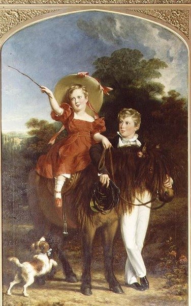 The Petre Family (detail) od John Partridge