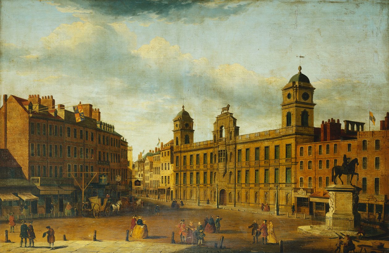 Old Northumberland House, Charing Cross, od John Paul