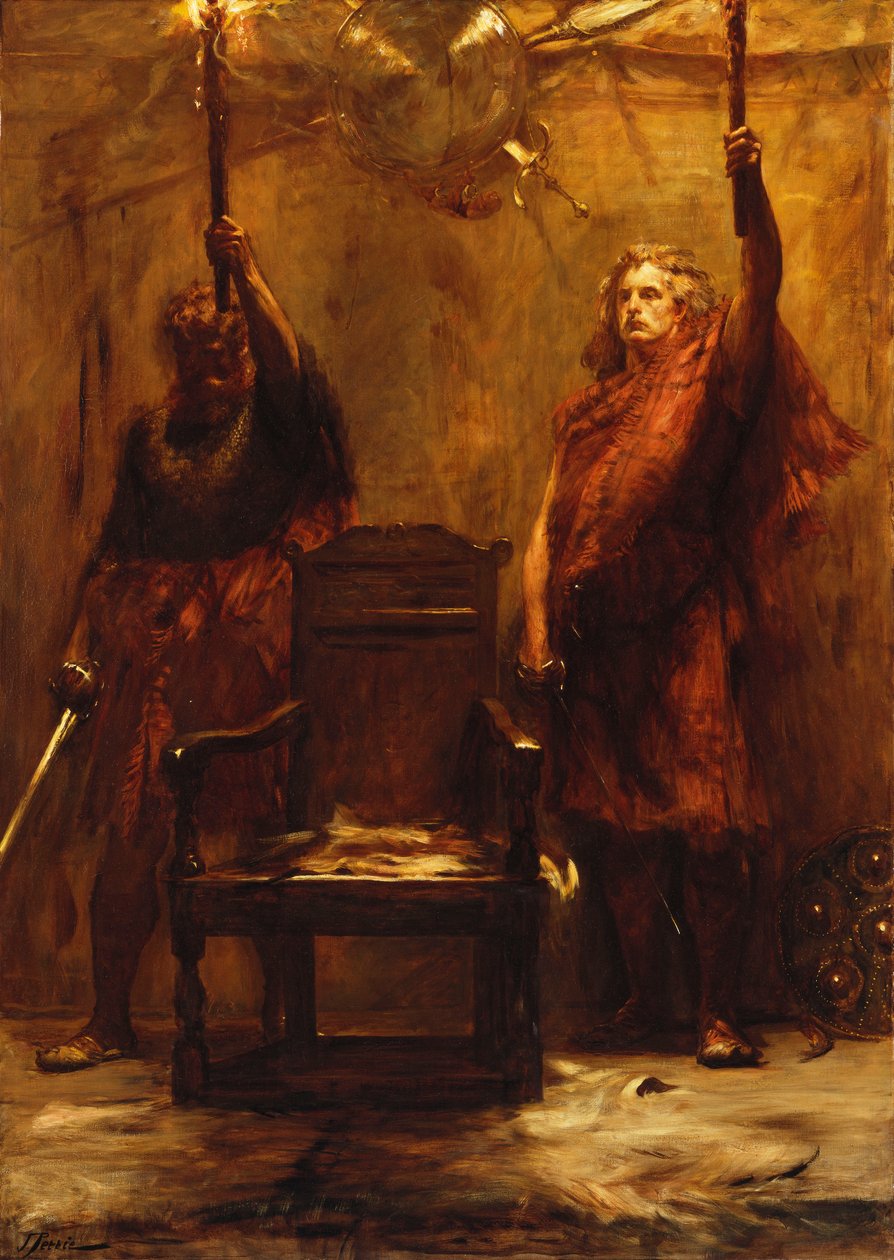 Náčelníkovy svícny od John Pettie