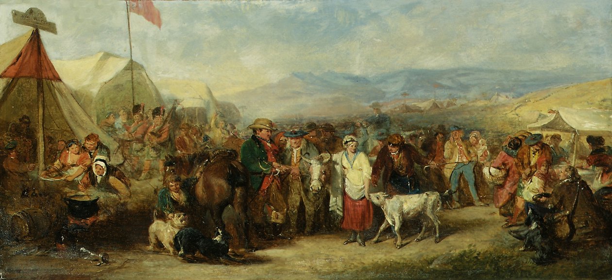 Skica pro "A Scotch Fair" od John Phillip