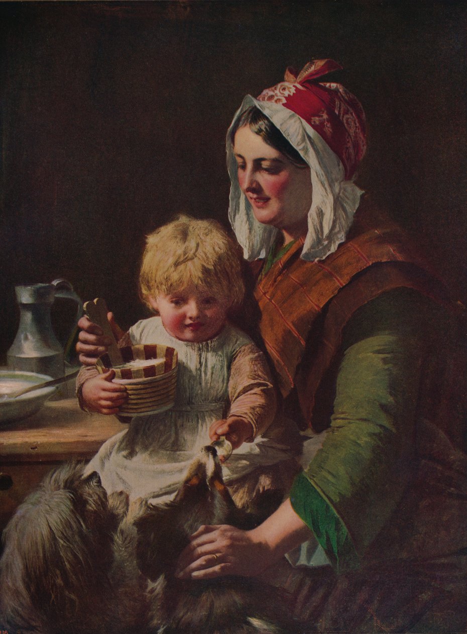 Čas jídla, c1850, c1915 od John Phillip