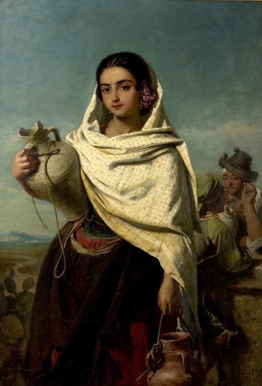 Water-Carrier of Seville, 1859 od John Phillip