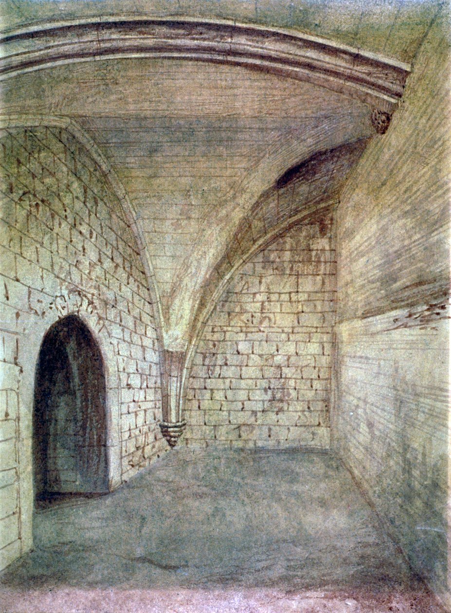 Krypta svatého Michaela, Aldgate, Londýn, 1876 od John Phillipps Emslie