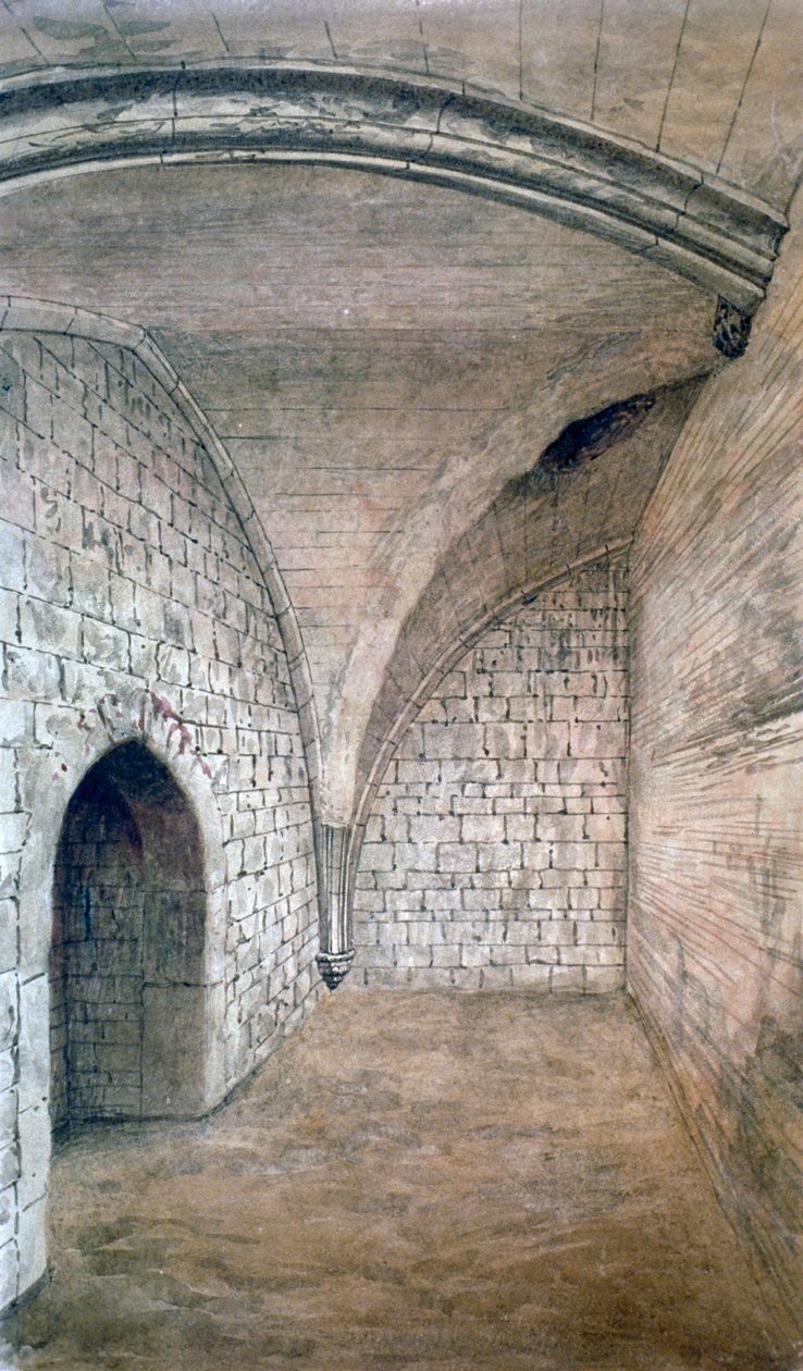 Krypta svatého Michaela, Aldgate, Londýn, 1876 od John Phillipps Emslie