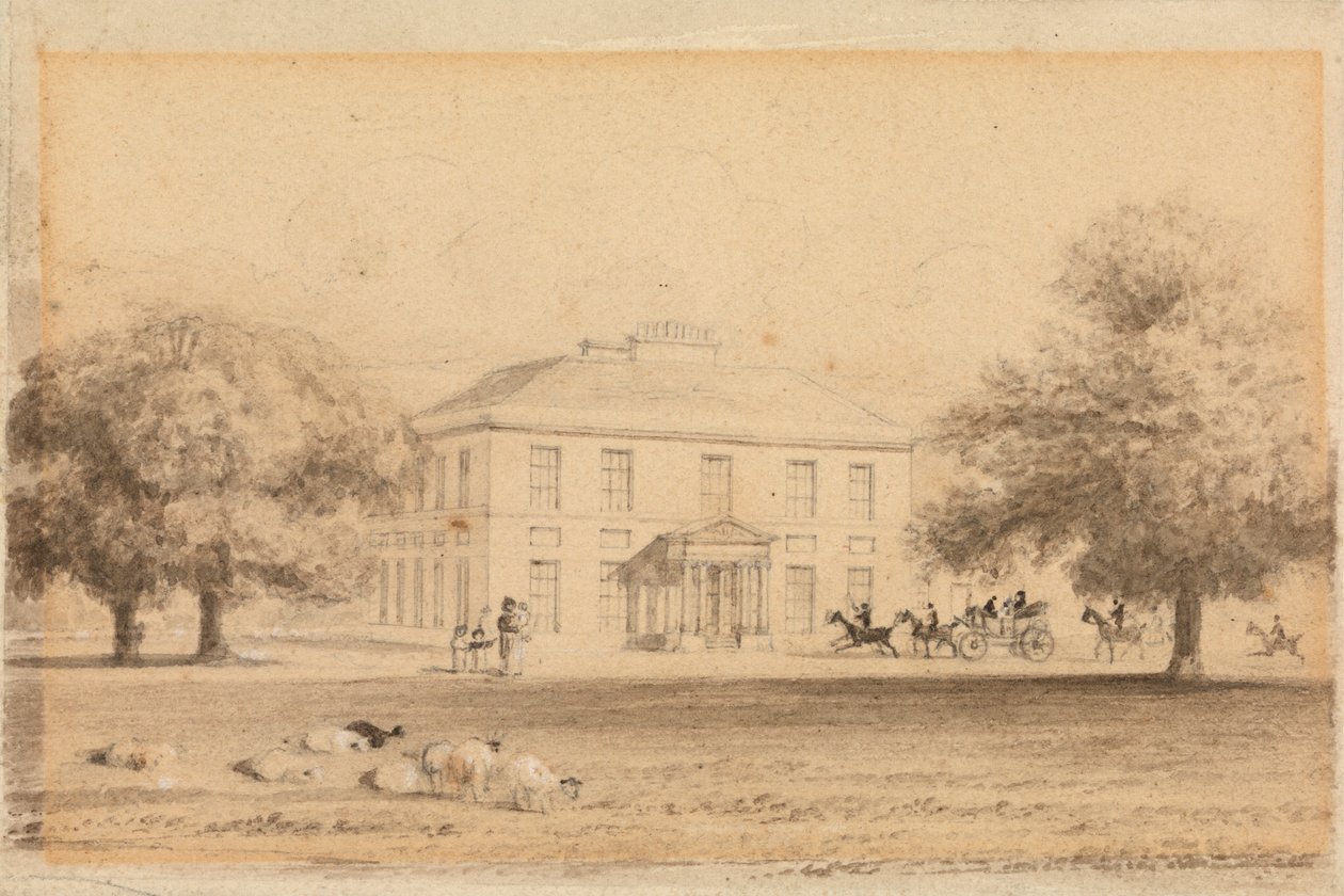 Gauntův dům, Wimborne od John Preston Neale