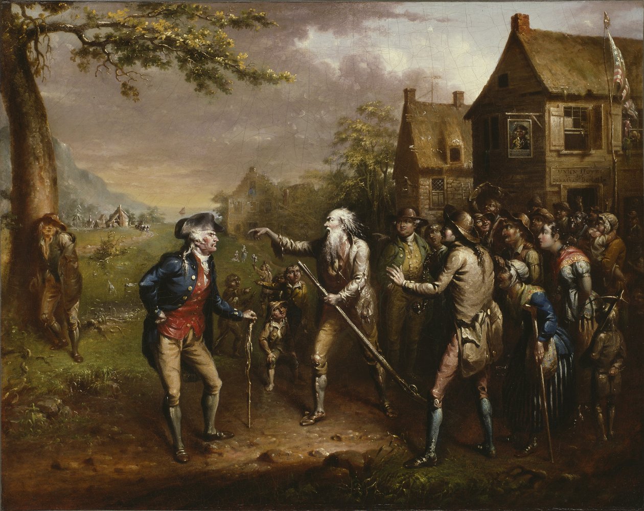 Rip Van Winkle, 1829 od John Quidor