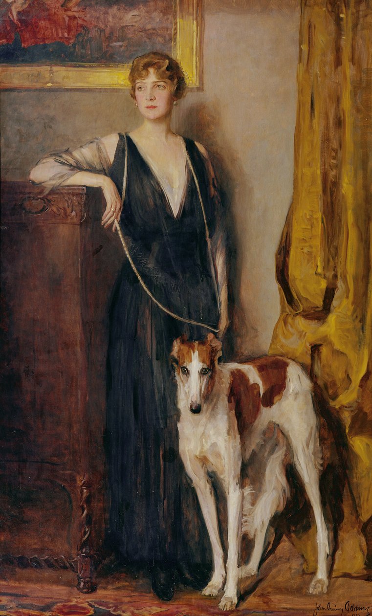 Hraběnka Kitty von Schönborn-Buchheim 1885-1946, budoucí baronka de Rothschild, 1916. od John Quincy Adams