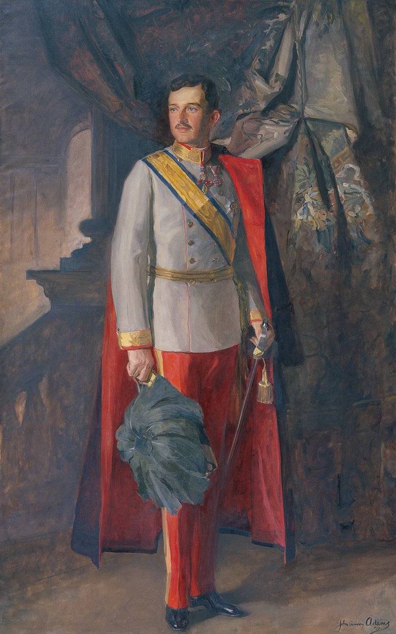 Rakouský císař Karel I od John Quincy Adams