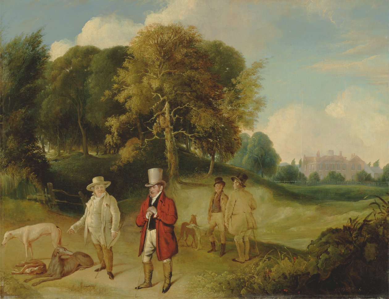 J.M.W. Turner a Walter Fawkes ve Farnley Hall od John R. Wildman
