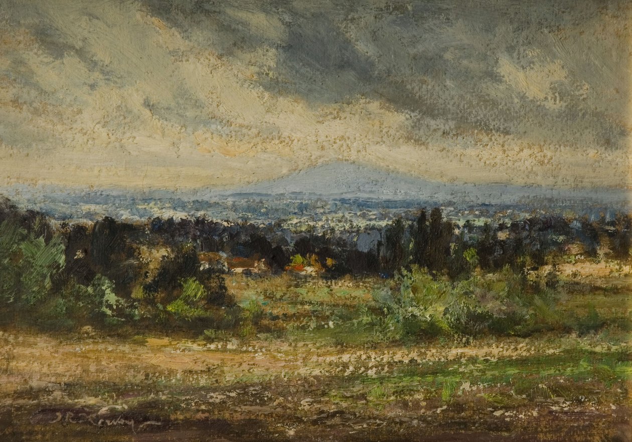 Scéna v Surrey, 1930. od John Rabone Harvey