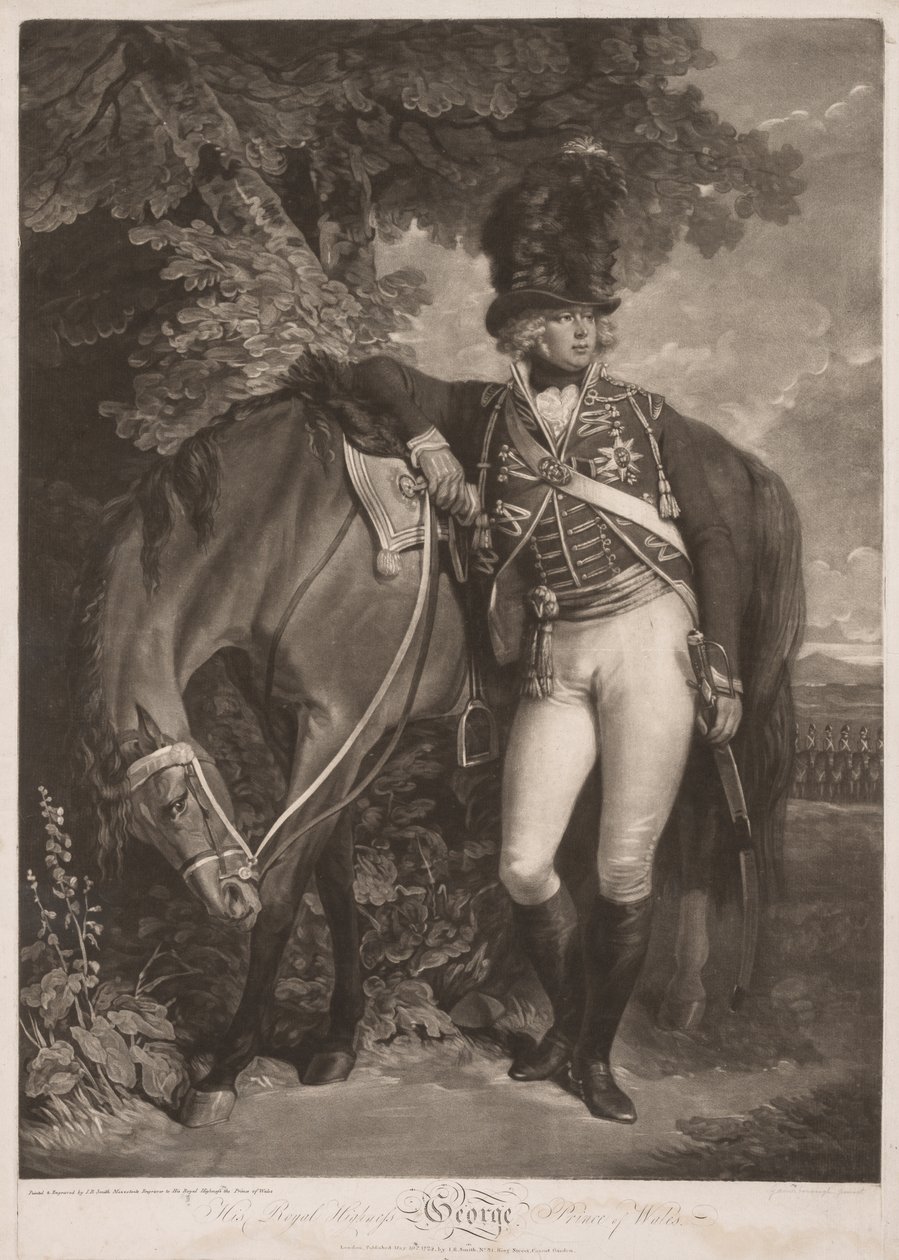 George, princ z Walesu od John Raphael Smith