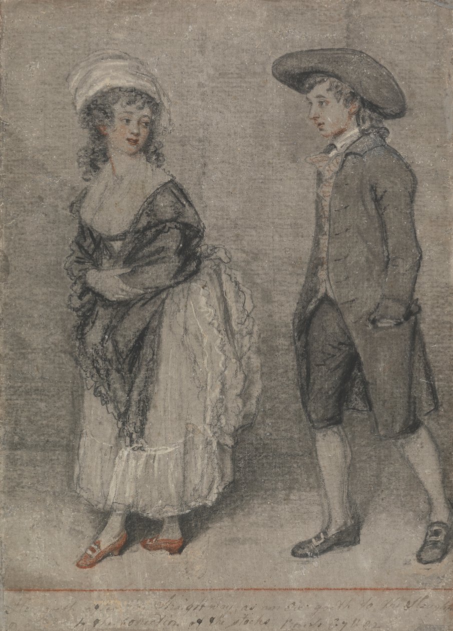 Jde za ní hned jako vůl na porážku (Přísloví, kapitola VII, verš 22) od John Raphael Smith
