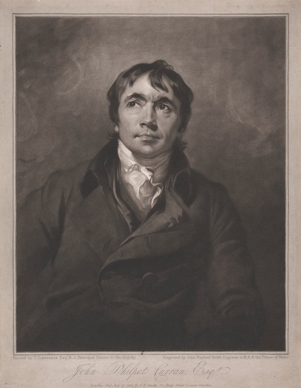 John Philpot Curran od John Raphael Smith
