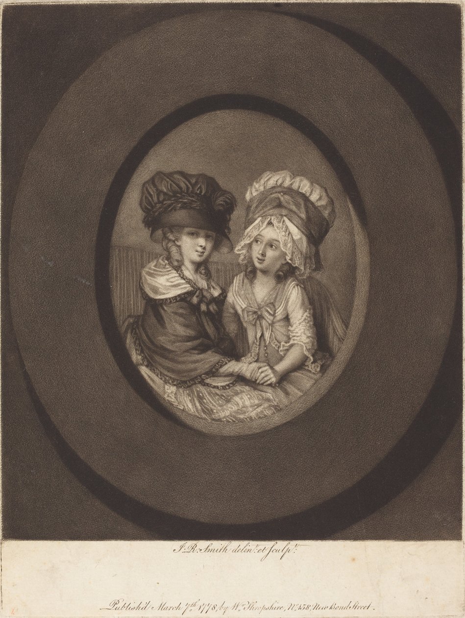 Dva přátelé od John Raphael Smith