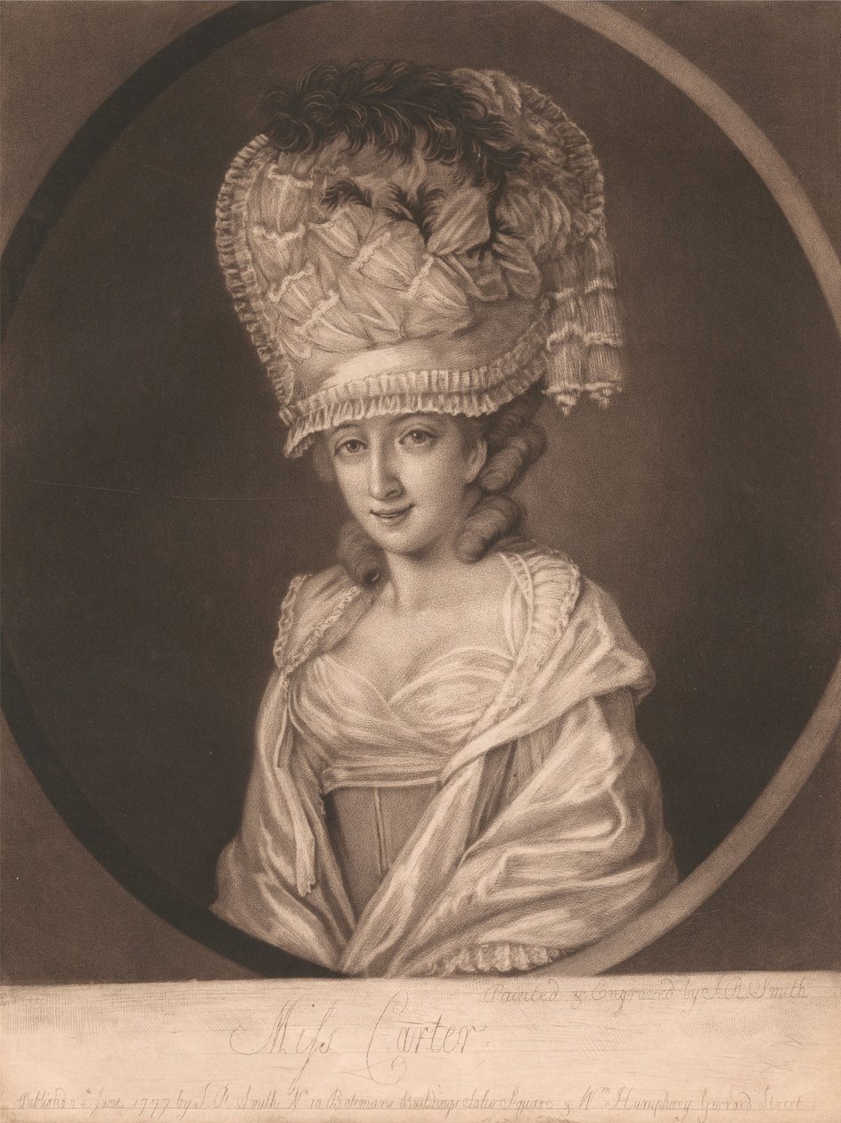 Slečna Carterová od John Raphael Smith