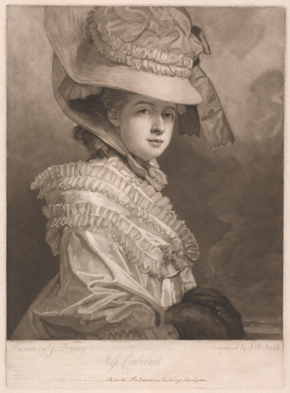 slečno Cumberlandová od John Raphael Smith
