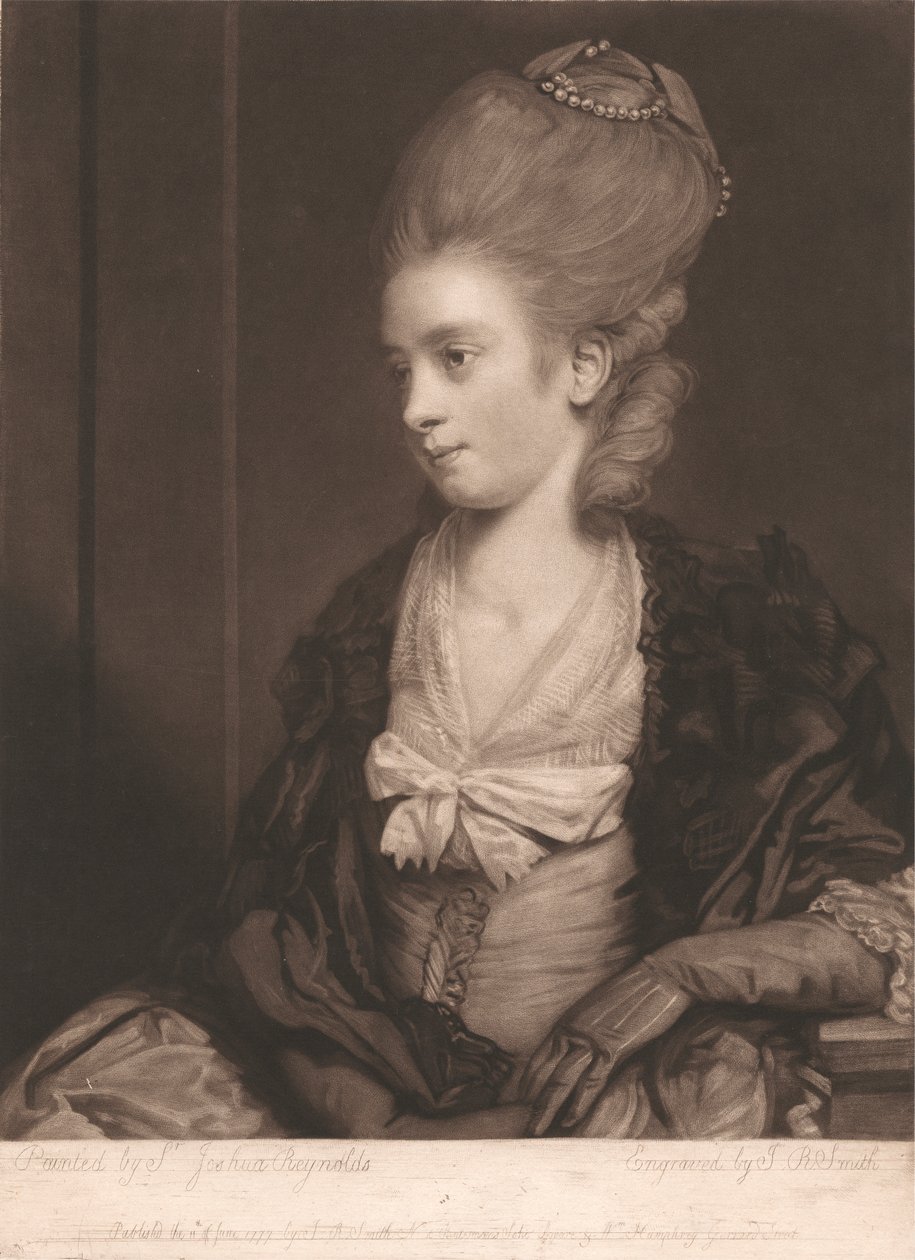 Slečna Theophila Palmerová od John Raphael Smith