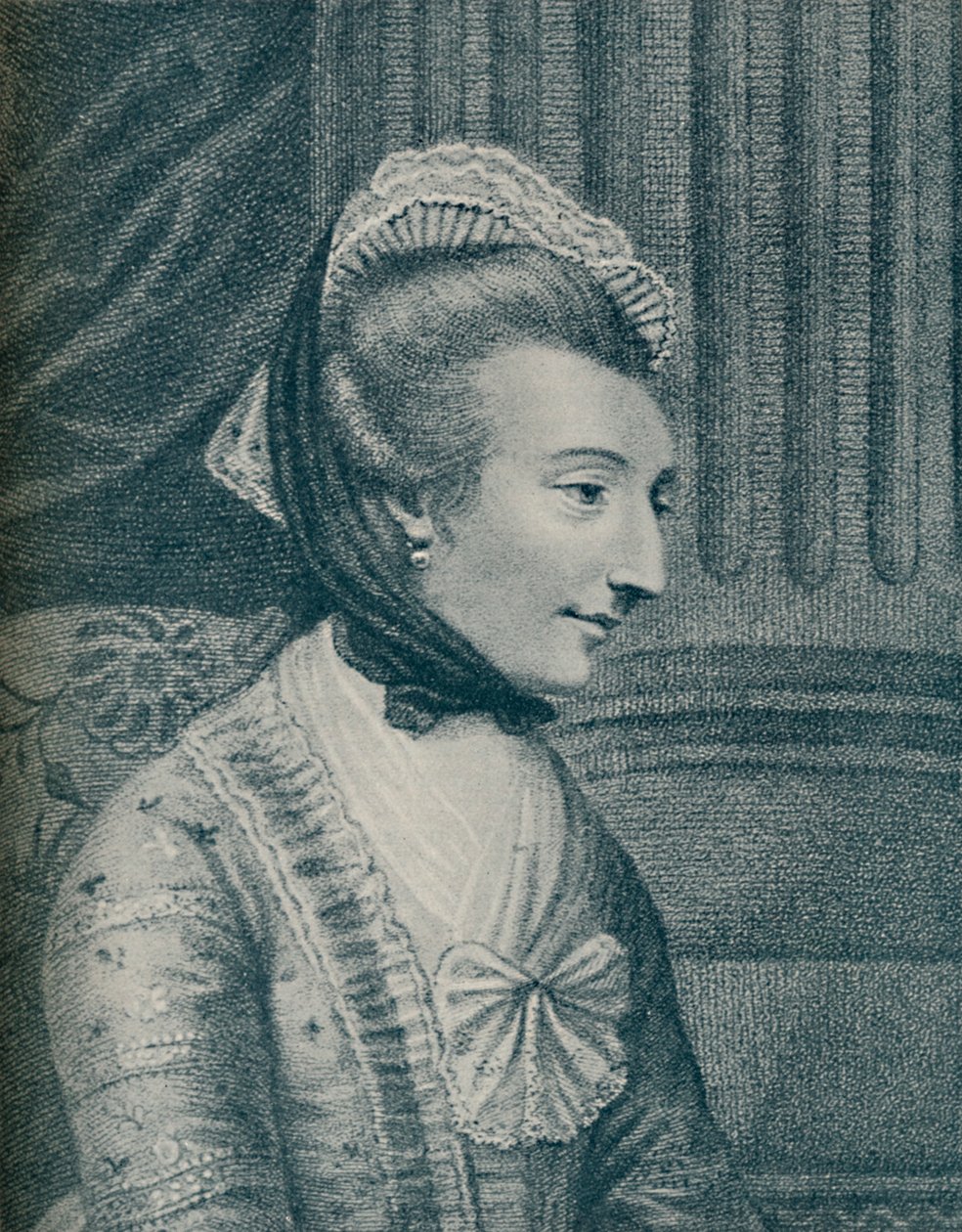 paní Elizabeth Montague nar. 1720, zemř. 1800, 1907 od John Raphael Smith