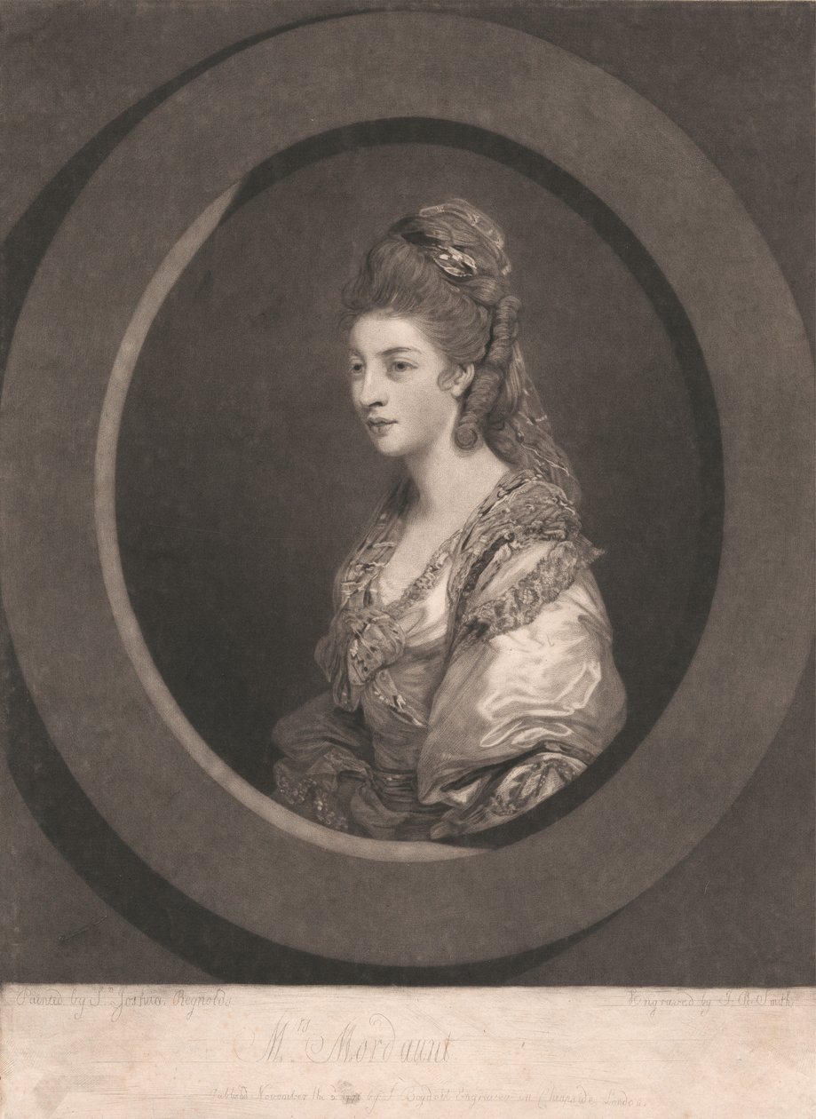 Paní Mordauntová od John Raphael Smith