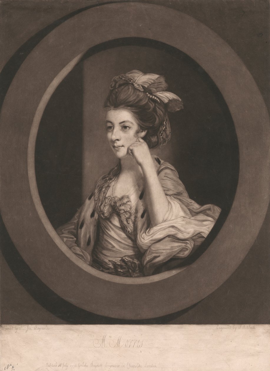 paní Morrisová od John Raphael Smith