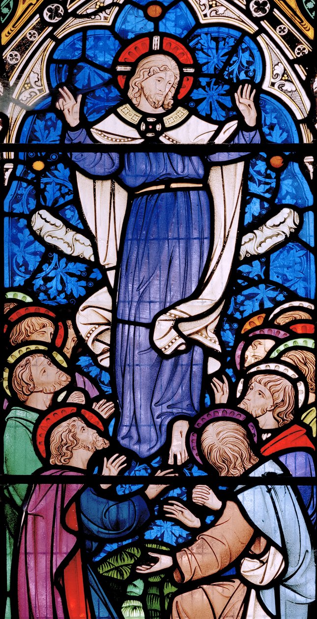 The Ascension, 1860 (vitráže) od John Richard Clayton