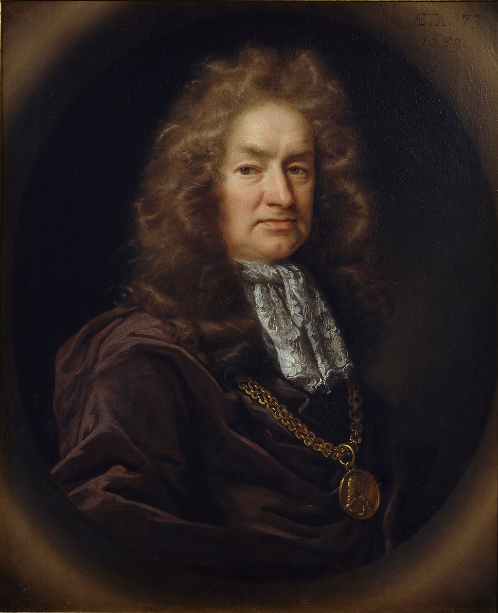 Elias Ashmole, 1687 od John Riley