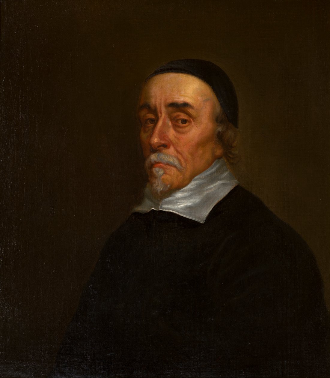 Portrét Dr. Williama Harveyho, kolem 1670-90 (olej na plátně) od John Riley