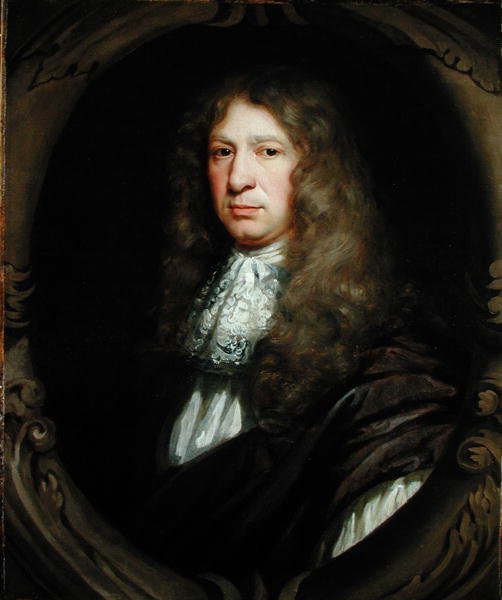 Portrét mistra Sira Johna Streynshama (1604-1723) (olej na plátně) od John Riley