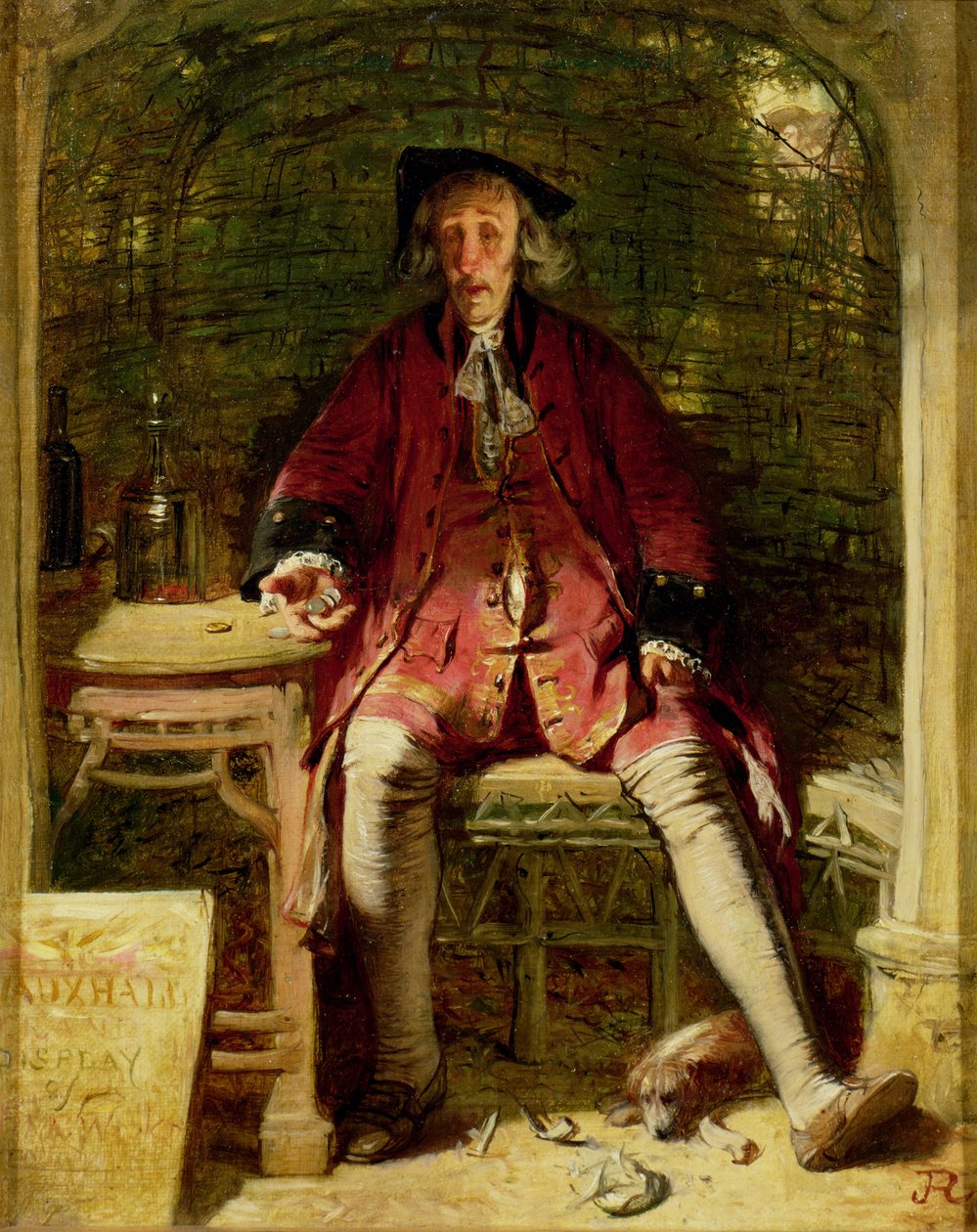 The Old Showman, Vauxhall Gardens od John Ritchie
