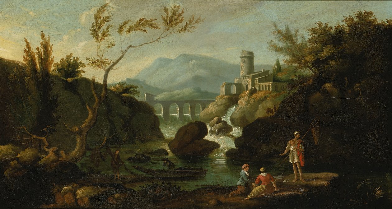 Klasická krajina, 1822-1826 od John Ritto Penniman