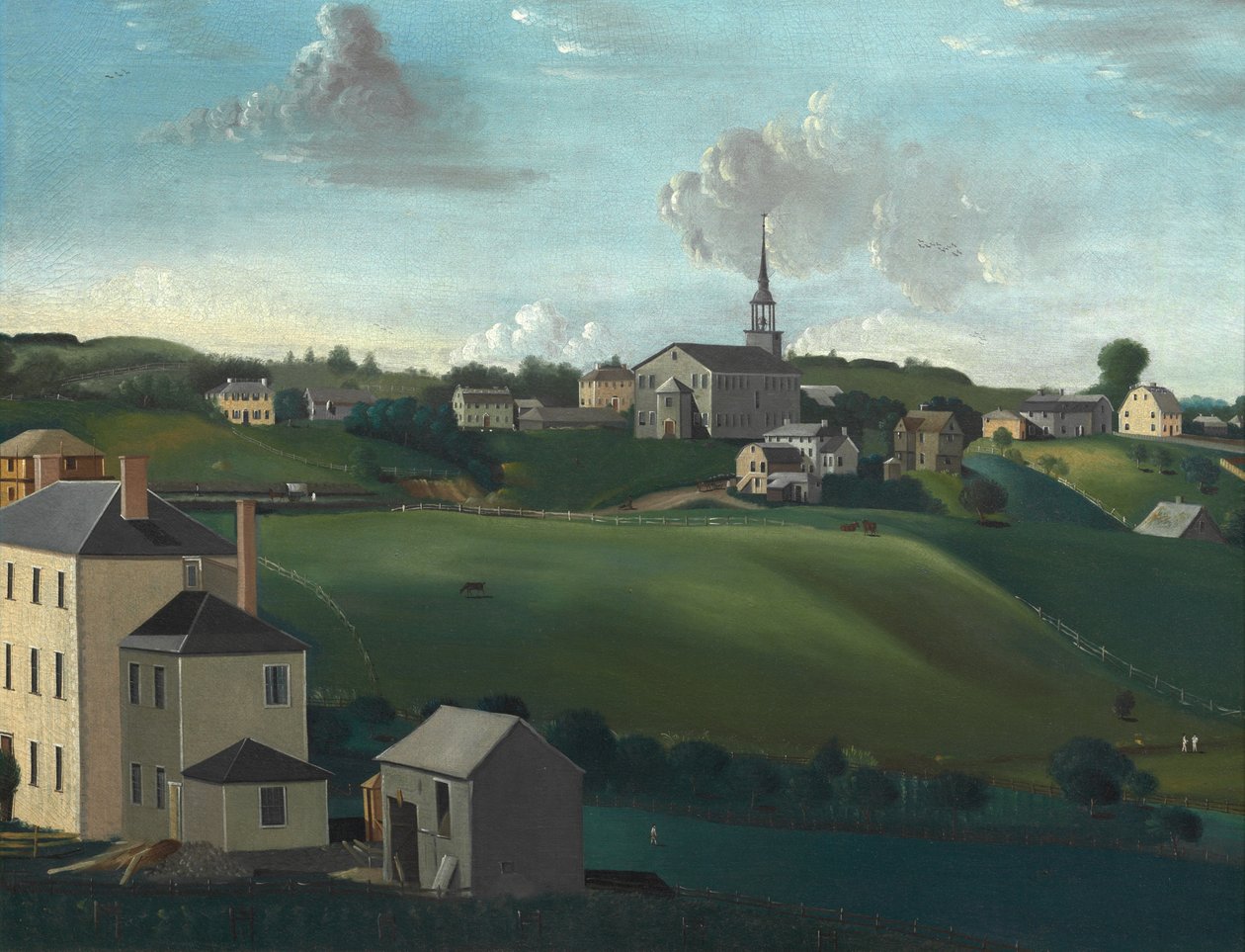 Meetinghouse Hill, Roxbury, Massachusetts od John Ritto Penniman