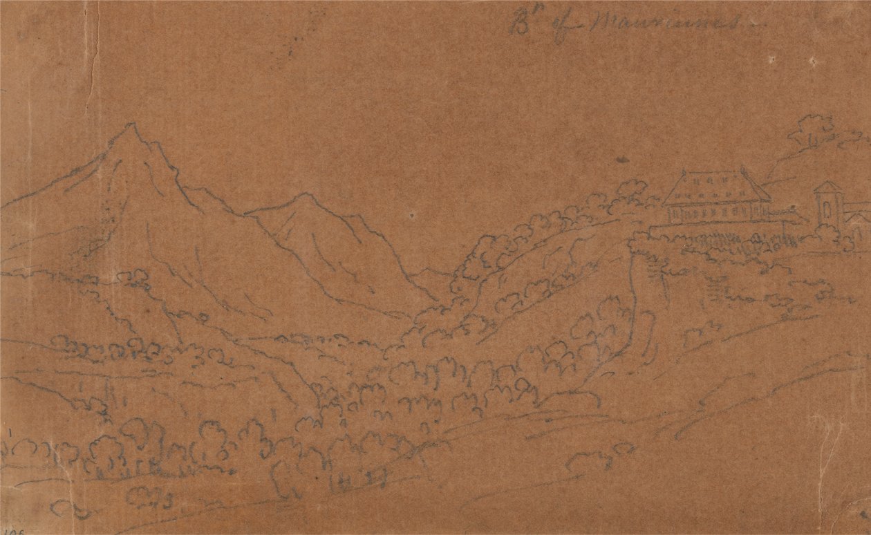 Bramans z Mauriennes od John Robert Cozens